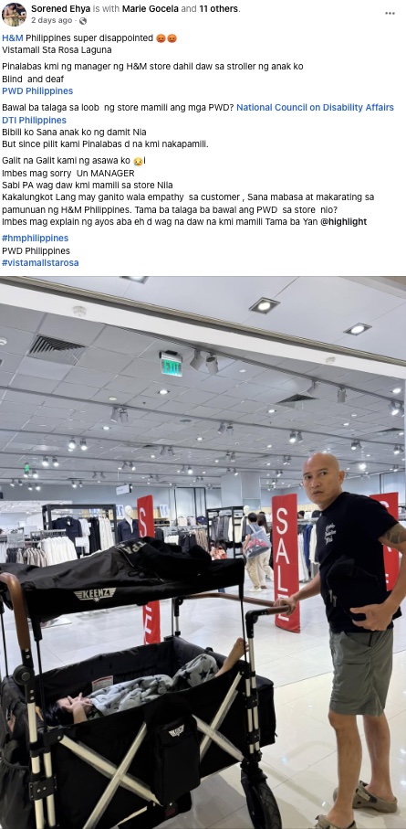 H&M incident