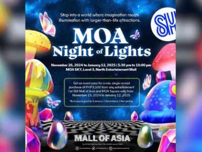 Experience the magic at  MOA Night of Lights 2024