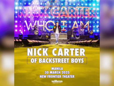 Nick Carter of Backstreet Boys finally coming to Manila for ‘WHO I AM’ 2025 world tour