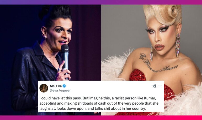 Drag Race alum Eva Le Queen calls out Singaporean entertainer Kumar for racism amid their upcoming Manila show