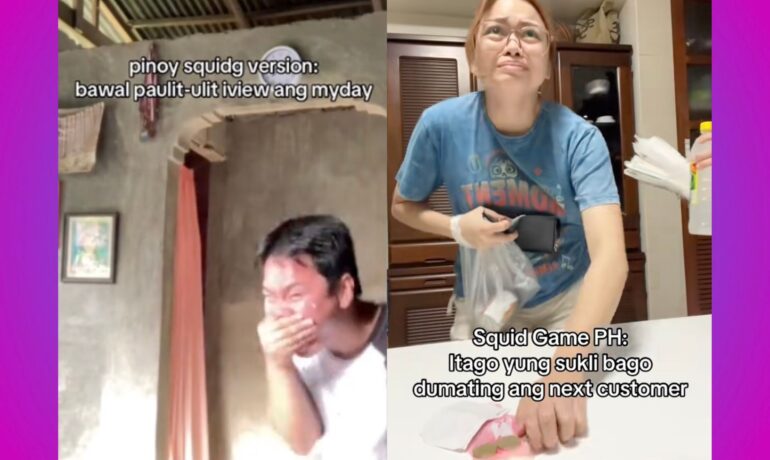 Filipinos present their own entries on a 'Squid Game' set in the Philippines