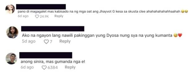 komento tungkol kay jayvhot