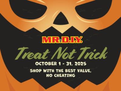 Treat, not trick – shop with the best value this Halloween at MR.DIY