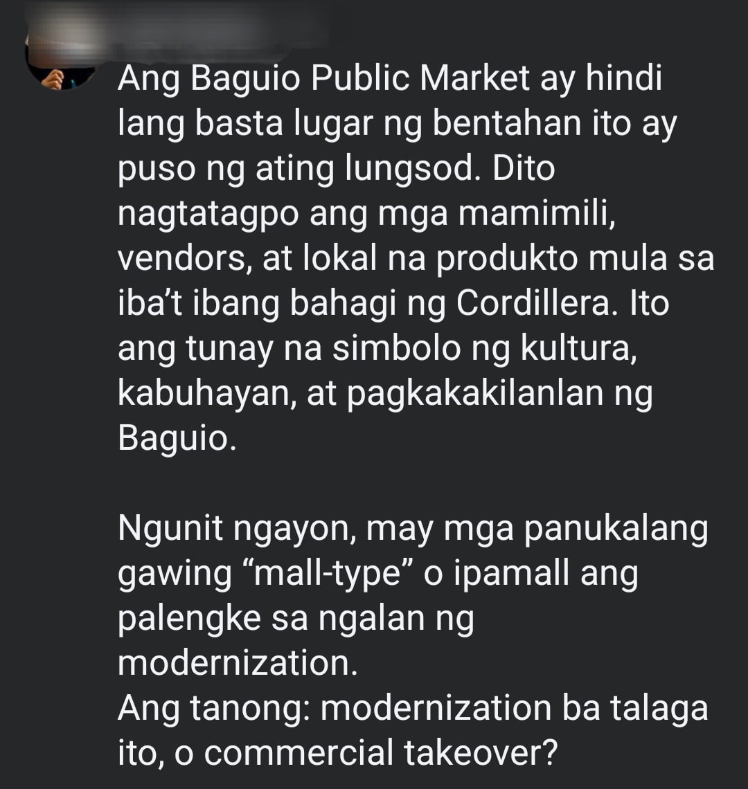 Baguio public market