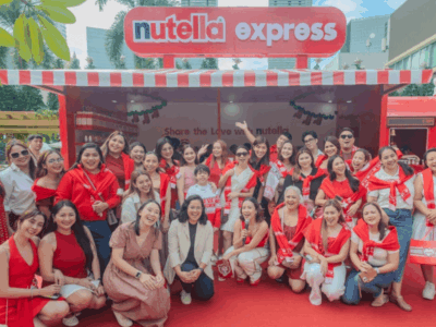 Come on board the Nutella Express and spread the spirit of Christmas