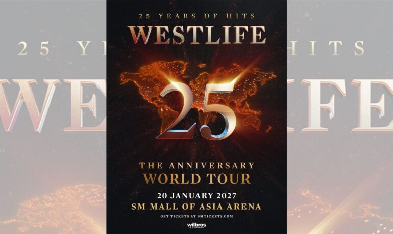 Westlife 25th Anniversary World Tour in Manila