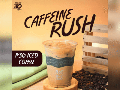Bo’s Coffee celebrates 30 years with ₱30 coffee