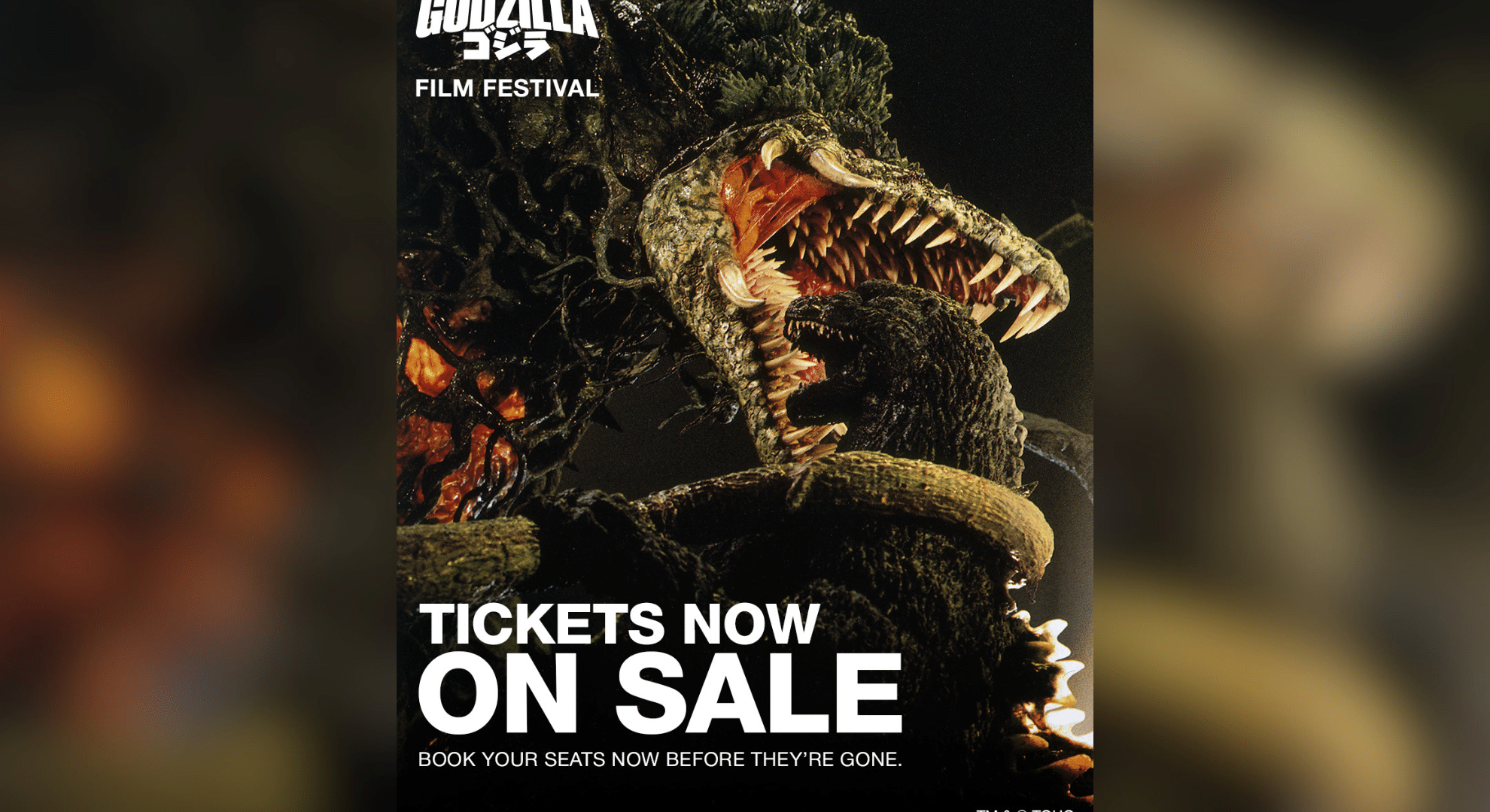 Godzilla Roster Historic celebration of Godzilla's 72nd anniversary